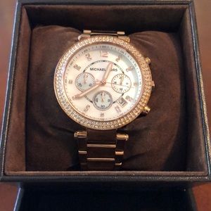 Michael Kors Rose Gold Watch